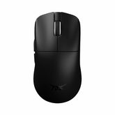 ATK Blazing Sky F1 Series Wireless Mouse - Matte black, ambidextrous gaming mouse with ergonomic design and ATK logo.